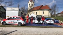 Ravenscaki Ford Fiesta Rally4 Test Idrija AKK Sveta Nedelja