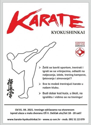 KKK Domenica obavijest 01042021