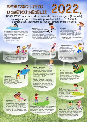sportsko ljeto u svn 2022